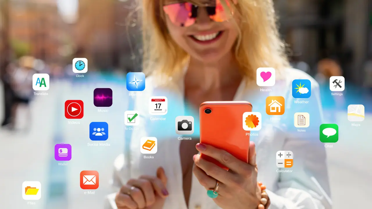 types of mobile apps