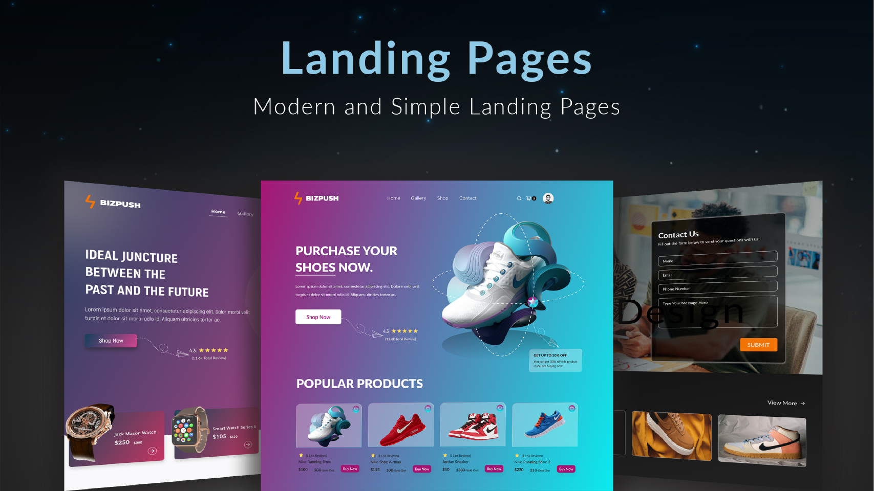landing page ux